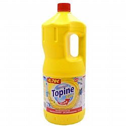 TOPINE GEL THICKENING ACTIVE CHLORINE IDEAL FOR CLEANING AND BLEACHING WITH LEMON SCENT 2L