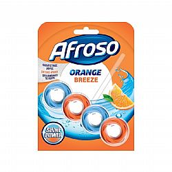 AFROSO BLOCK BASIN WITH ORANGE BREEZE SCENT 40g