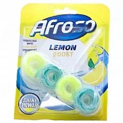 AFROSO BLOCK BASIN WITH LEMON BOOST FRAGRANCE 40g
