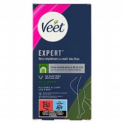 VEET EXPERT EASY-GEL ΤΑΙΝΙΕΣ ΑΠΟΤΡΙΧΩΣΗΣ ΓΙΑ ΤΑ ΠΟΔΙΑ ΚΑΙ ΤΟ ΣΩΜΑ ΓΙΑ ΞΗΡΟ ΔΕΡΜΑ 12τεμ