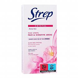 STREP CRYSTAL ΤΑΙΝΙΕΣ ΑΠΟΤΡΙΧΩΣΗΣ ΓΙΑ ΠΡΟΣΩΠΟ & ΜΠΙΚΙΝΙ 20τεμ