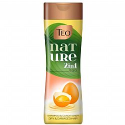 TEO NATURE 2in1 SHAMPOO & CONDITIONER ΜΕ ΑΥΓΟ 350ml