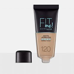 MAYBELLINE FIT ME MATTE + PORELESS FOUNDATION 120 Classic Ivory 30ml