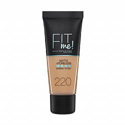 MAYBELLINE FIT ME MATTE + PORELESS FOUNDATION 220 Natural Beige 30ml