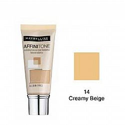 MAYBELLINE AFFINITONE FOUNDATION 14 creamy beige 30ml