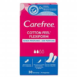 CAREFREE ΣΕΡΒΙΕΤΑΚΙΑ COTTON FEEL FLEXIFORM ΧΩΡΙΣ ΑΡΩΜΑ 30τεμ