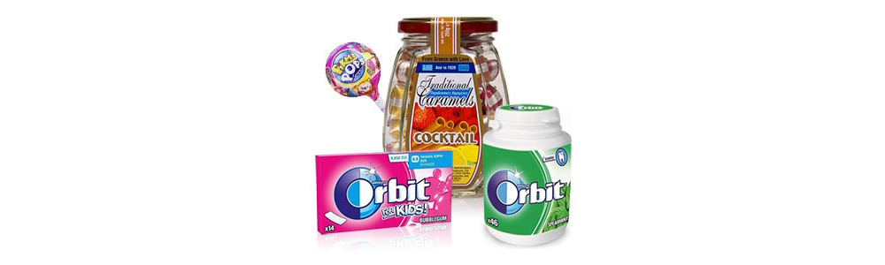 Candy, Lollipops & Chewing Gum
