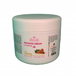 HRISTINA COSMETICS MASSAGE CREAM FACE & BODY WITH HONEY ΚΡΕΜΑ ΜΑΣΑΖ ΠΡΟΣΩΠΟΥ ΚΑΙ ΣΩΜΑΤΟΣ ΜΕ ΜΕΛΙ 200ml