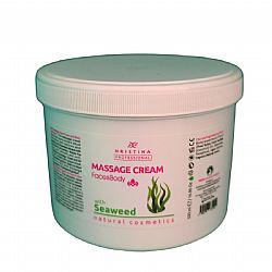 HRISTINA COSMETICS MASSAGE CREAM FACE & BODY WITH SEAWEED ΚΡΕΜΑ ΜΑΣΑΖ ΠΡΟΣΩΠΟΥ ΚΑΙ ΣΩΜΑΤΟΣ ΜΕ ΘΑΛΑΣΣΙΑ ΦΥΚΙΑ 200ml