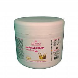 HRISTINA COSMETICS MASSAGE CREAM FACE & BODY WITH GOLD ΚΡΕΜΑ ΜΑΣΑΖ ΠΡΟΣΩΠΟΥ ΚΑΙ ΣΩΜΑΤΟΣ ΜΕ ΧΡΥΣΟ 500gr