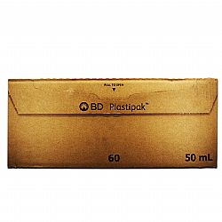 BD ΣΥΡΙΓΓΕΣ PLASTIPAK 50ml ΟΜΟΚΕΝΤΡΟΥ ΑΚΡΟΥ 60τεμ