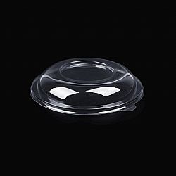 OPEN CARE TRANSPARENT LID PET 500-1000cc SALAD BLACK 50pcs