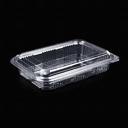 OPEN CARE CONTAINER PET 750cc SHALLOW 100pcs