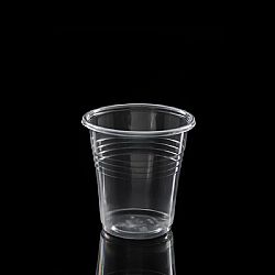 LARIPLAST PLASTIC CUP GREEK COFFEE 501 TRANSPARENT 130ml 50pcs