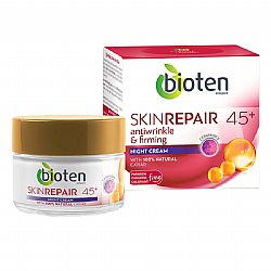 BIOTEN SKIN REPAIR 45+ ΑΝΤΙΓΗΡΑΝΣΗ & ΣΥΣΦΙΞΗ ΚΡΕΜΑ ΝΥΧΤΑΣ 50ml