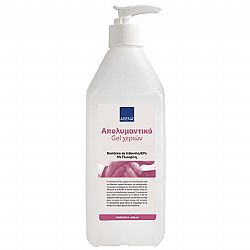 ABENA ΑΠΟΛΥΜΑΝΤΙΚΟ GEL ΧΕΡΙΩΝ 85% 600ml ΜΕ ΑΝΤΛΙΑ 10τεμ