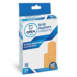 OPEN CARE STRIPS ΑΥΤΟΚΟΛΛΗΤΑ ΕΠΙΘΕΜΑΤΑ ΑΔΙΑΒΡΟΧΑ 2 ΜΕΓΕΘΗ  120x20τεμ