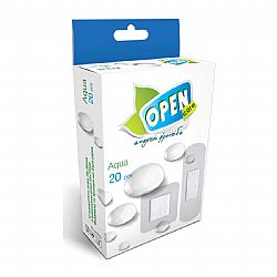 OPEN CARE STRIPS AQUA 2 ΜΕΓΕΘΗ 120x20τεμ