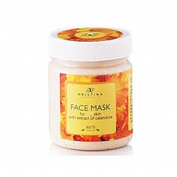 HRISTINA COSMETICS FACE MASK MARIGOLD 100% ΦΥΣΙΚΗ ΜΑΣΚΑ ΠΡΟΣΩΠΟΥ ΜΕ ΕΚΧΥΛΙΣΜΑ ΚΑΛΕΝΤΟΥΛΑΣ ΓΙΑ ΒΑΘΙΑ ΕΝΥΔΑΤΩΣΗ & ΚΑΤΑΠΡΑΫΝΣΗ 200ml