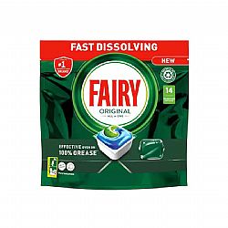 FAIRY ORIGINAL ΑΠΟΡΡΥΠΑΝΤΙΚΟ ΠΛΥΝΤΗΡΙΟΥ ΠΙΑΤΩΝ ΤΑΜΠΛΕΤΕΣ 14τεμ.