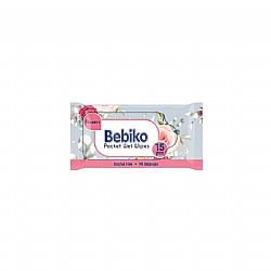 BEBIKO POCKET ΥΓΡΟΜΑΝΤΙΛΑ FLOWER ROSE 288x15τεμ