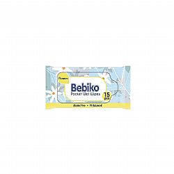 BEBIKO POCKET ΥΓΡΟΜΑΝΤΙΛΑ FLOWER DAISY 288x15τεμ