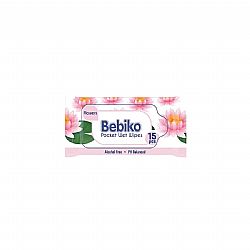 BEBIKO POCKET ΥΓΡΟΜΑΝΤΙΛΑ FLOWER LOTUS 288x15τεμ