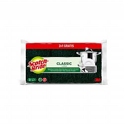 SCOTCH BRITE CLASSIC ΣΕΤ ΣΦΟΥΓΓΑΡΙΑ ΠΙΑΤΩΝ 3τεμ