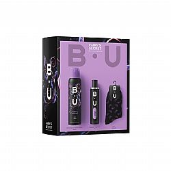 B.U. FAIRYS SECRET A GIFT FULL OF MYSTERY DEODORANT BODY SPRAY 150ml + EAU DE TOILETTE 50ml + GIFT SOCKS