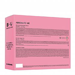 B.U. ABSOLUTE ME DEODORANT BODY SPRAY 150ml + EAU DE TOILETTE 50ml + BEAUTY BAG
