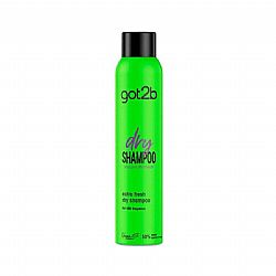SCHWARZKOPF GOT2B DRY SHAMPOO INSTANT REFRESH EXTRA FRESH 200ml