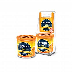 AREON CAR GEL CAN BLISTER ΑΡΩΜΑΤΙΚΗ ΚΟΝΣΕΡΒΑ ΚΟΝΣΟΛΑΣ/ΤΑΜΠΛΟ ΑΥΤΟΚΙΝΗΤΟΥ ORANGE 80gr