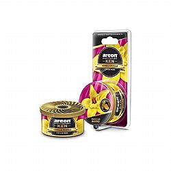 AREON CAR KEN BLISTER ΑΡΩΜΑΤΙΚΗ ΚΟΝΣΕΡΒΑ ΚΟΝΣΟΛΑΣ/ΤΑΜΠΛΟ ΑΥΤΟΚΙΝΗΤΟΥ VANILLA BUBBLE 30g
