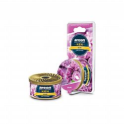 AREON CAR KEN BLISTER ΑΡΩΜΑΤΙΚΗ ΚΟΝΣΕΡΒΑ ΚΟΝΣΟΛΑΣ/ΤΑΜΠΛΟ ΑΥΤΟΚΙΝΗΤΟΥ LILAC 30g
