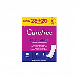 CAREFREE PLUS LARGE ΣΕΡΒΙΕΤΑΚΙΑ ΓΙΑ ΑΥΞΗΜΕΝΗ ΡΟΗ 3 ΣΤΑΓΟΝΕΣ (28+20)τεμ.