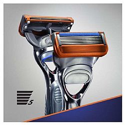 GILLETTE FUSION 5 ΞΥΡΑΦΑΚΙ ΜΕ ΑΝΤΑΛΛΑΚΤΙΚΕΣ ΚΕΦΑΛΕΣ 5 ΛΕΠΙΔΩΝ ΚΑΙ ΛΙΠΑΝΤΙΚΗ ΤΑΙΝΙΑ ΓΙΑ ΕΥΑΙΣΘΗΤΕΣ ΕΠΙΔΕΡΜΙΔΕΣ 2τεμ