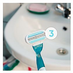 GILLETTE VENUS SMOOTH ΞΥΡΑΦΑΚΙ ΣΩΜΑΤΟΣ ΜΕ ΑΝΤΑΛΛΑΚΤΙΚΕΣ ΚΕΦΑΛΕΣ 3 ΛΕΠΙΔΩΝ 2τεμ