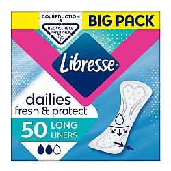 LIBRESSE DAILIES V-PROTECTION & FRESHNESS LONG ΣΕΡΒΙΕΤΑΚΙΑ 50τεμ.