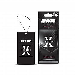 AREON CAR X VERSION ΚΡΕΜΑΣΤΗ ΑΡΩΜΑΤΙΚΗ ΚΑΡΤΕΛΑ BUBBLE GUM