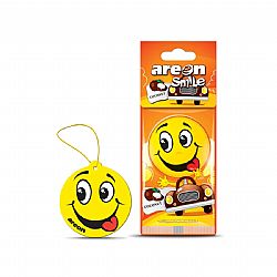 AREON CAR SMILE ΚΡΕΜΑΣΤΗ ΑΡΩΜΑΤΙΚΗ ΚΑΡΤΕΛΑ COCONUT