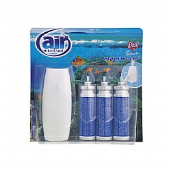 AIR MENLINE AIR FRESHENER ΜΕ ΑΡΩΜΑ AQUA WORLD 3x15ml