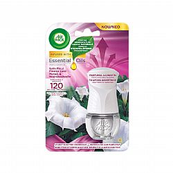 AIRWICK ESSENTIAL OILS ΗΛΕΚΤΡΙΚΗ ΣΥΣΚΕΥΗ ΔΙΑΧΥΣΗΣ ΑΡΩΜΑΤΙΚΟΥ ΧΩΡΟΥ MOON LILY & SMOOTH SATIN & ΑΝΤΑΛΛΑΚΤΙΚΟ 19ml