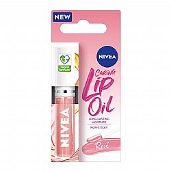 NIVEA LIP OIL CARING LONG LASTING MOISTURE NON-STICKY ROSE 4,8g