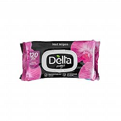 DELTA WET WIPES ORCHID 120τεμ