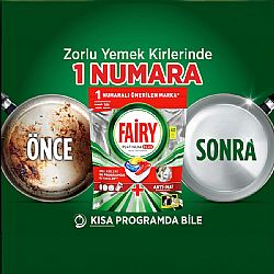 FAIRY PLATINUM PLUS ΑΠΟΡΡΥΠΑΝΤΙΚΟ ΠΛΥΝΤΗΡΙΟΥ ΠΙΑΤΩΝ ΤΑΜΠΛΕΤΕΣ ANTI DULL 40τεμ.