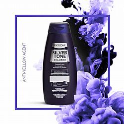 FARCOM SILVER TONE ΣΑΜΠΟΥΑΝ ΔΙΑΤΗΡΗΣΗΣ ΧΡΩΜΑΤΟΣ & ΛΑΜΨΗΣ ΓΙΑ ΟΛΟΥΣ ΤΟΥΣ ΤΥΠΟΥΣ ΜΑΛΛΙΩΝ 300ml