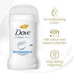 DOVE ΑΠΟΣΜΗΤΙΚΟ STICK CLASSIC FRESH 50ml 