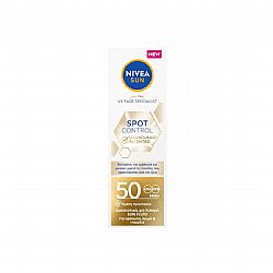 NIVEA SUN SPOT CONTROL LUMINOUS 630 ΑNΤΗΛΙΑΚΗ ΛΟΣΙΟΝ ΠΡΟΣΩΠΟΥ ΚΑΤΑ ΤΩΝ ΠΑΝΑΔΩΝ  SPF50 40ml
