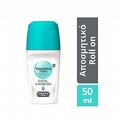 NOXZEMA MEN ΑΠΟΣΜΗΤΙΚΟ ROLL ON COOL CARBON 72h  50ml