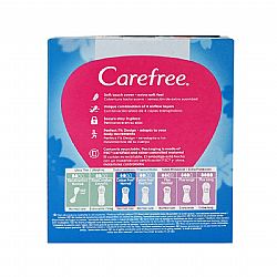 CAREFREE COTTON FEEL NORMAL ΣΕΡΒΙΕΤΑΚΙΑ ΓΙΑ ΚΑΝΟΝΙΚΗ ΡΟΗ 2 ΣΤΑΓΟΝΕΣ FRESH SCENT (30+26)τεμ.